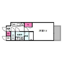 レジュールアッシュ桜宮エクシードの物件間取画像